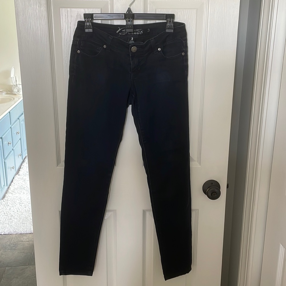 Blue skinny pants size 3